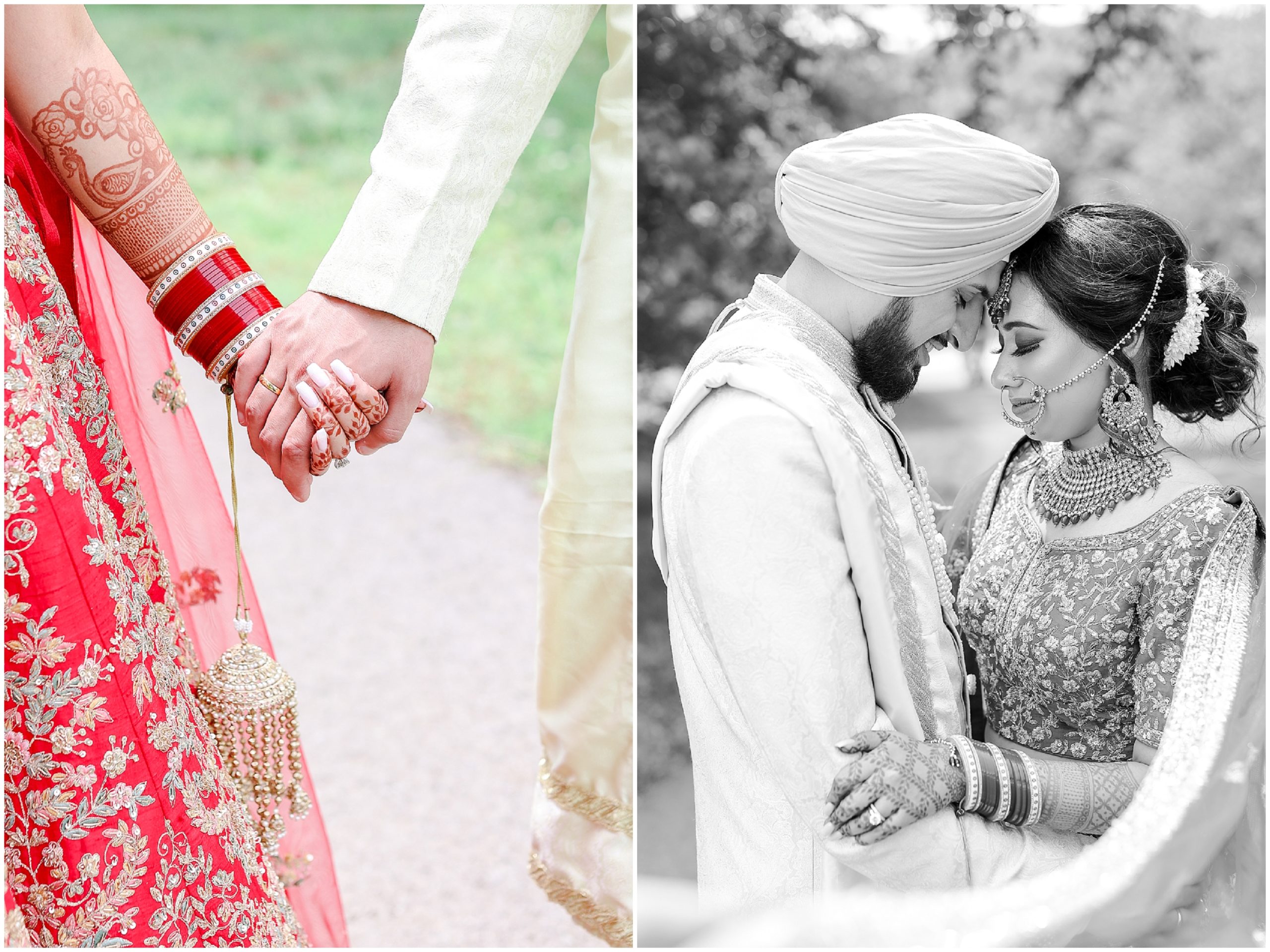 Wedding Photos at Shawnee MIssion Park in Kansas - KC Wedding Photography - SIkh Indian Fusion Wedding Portraits