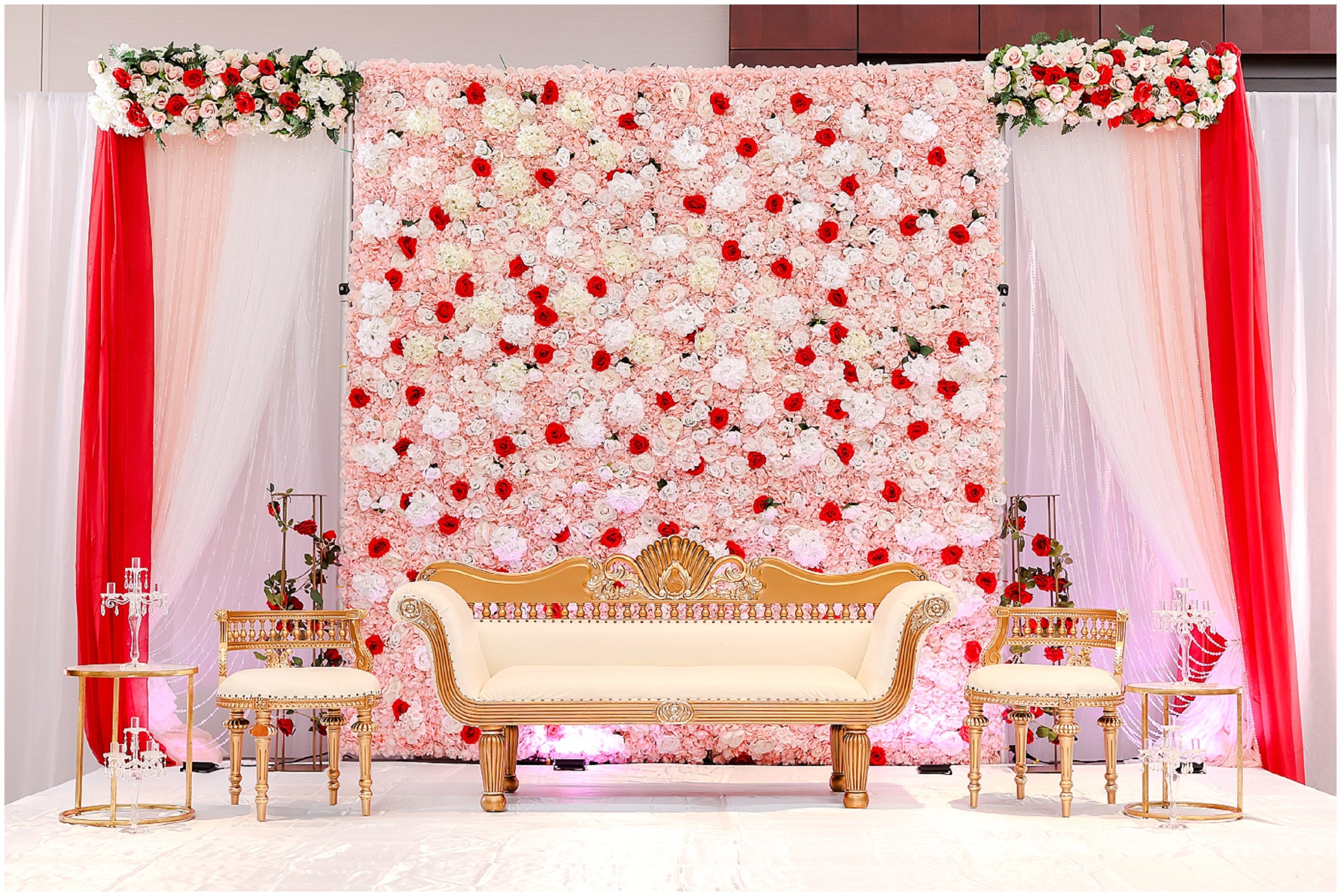 wedding stage indian muslim wedding - pakistani wedding decor - stage ideas