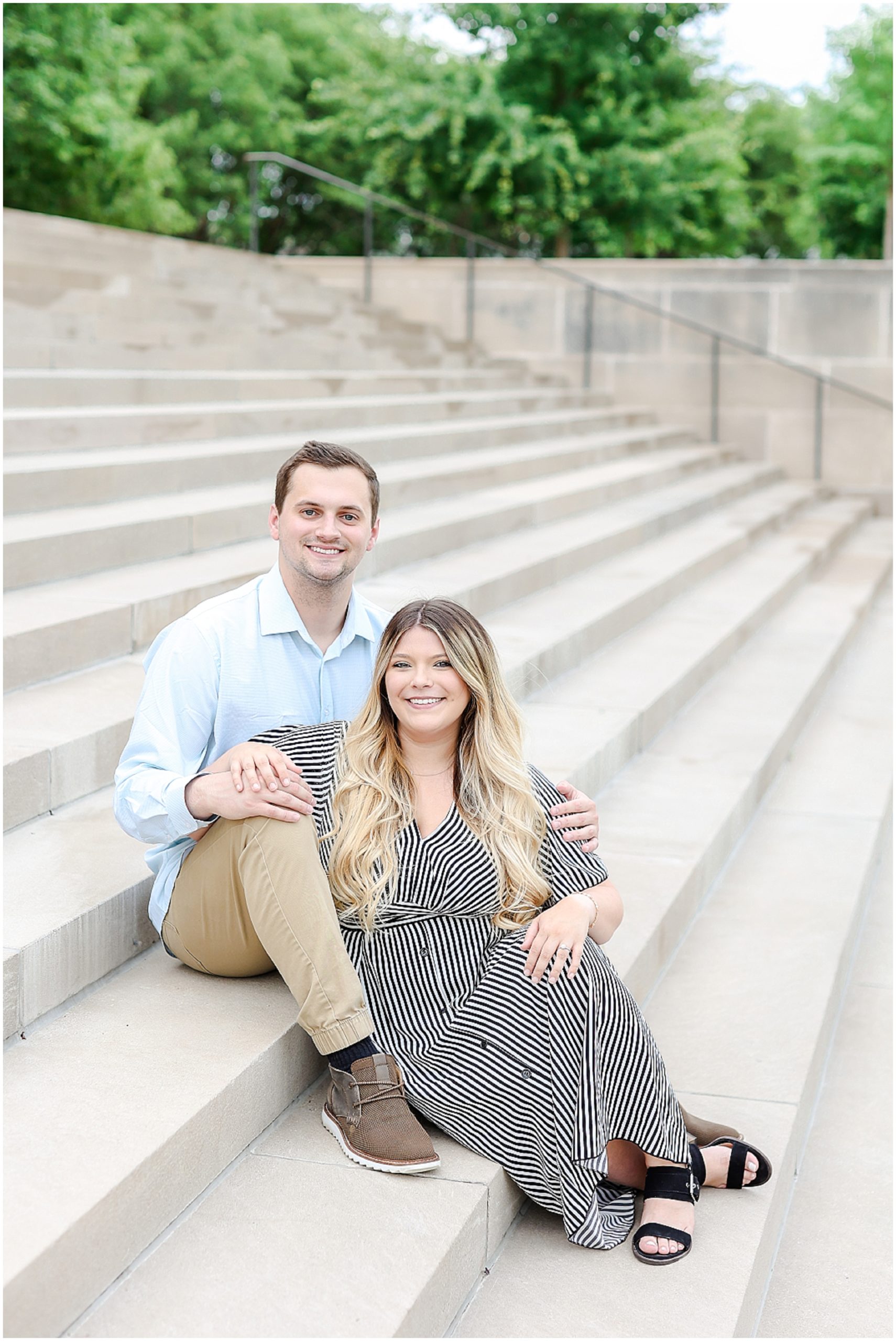 Engagement Portrait Photographer in Kansas - Overland Park Wedding Photographer