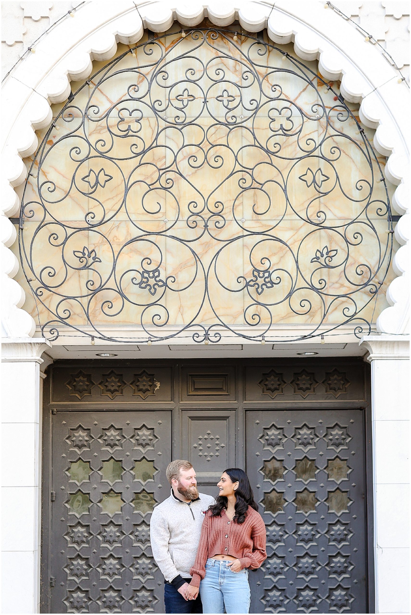 The Kansas City Plaza - Country Club Plaza - Kansas City Engagement Photographer - Mariam Saifan Photography - Where to Take Photos in Kansas - Indian Wedding - Bardot - Indian Wedding Photography Kansas City - Nelson Atkins - What to Wear Engagement - Family Photographer