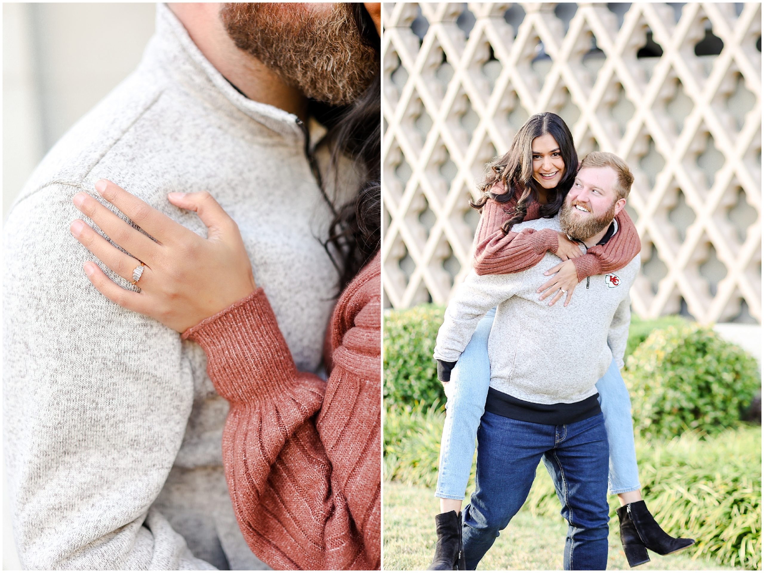 pose ideas for engagement photos 