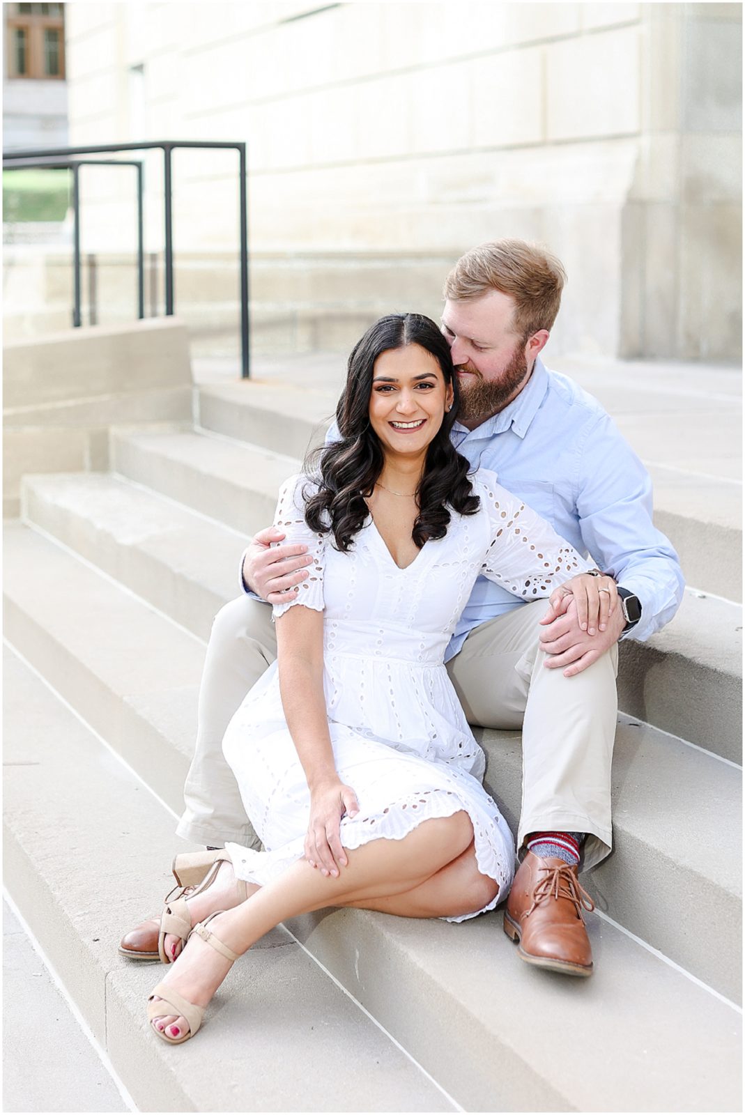 How to Prepare for Your Engagement Session with Your Wedding Photographer | Kansas City based Wedding and Portrait Photographer Tips and Tricks on What to Wear and Where to Take Photos