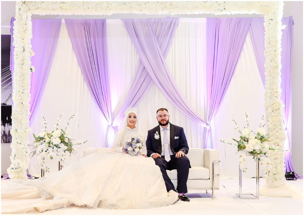 Arab Wedding Reception in Overland Park Kansas at Firoellas | Kansas City Wedding Photographer