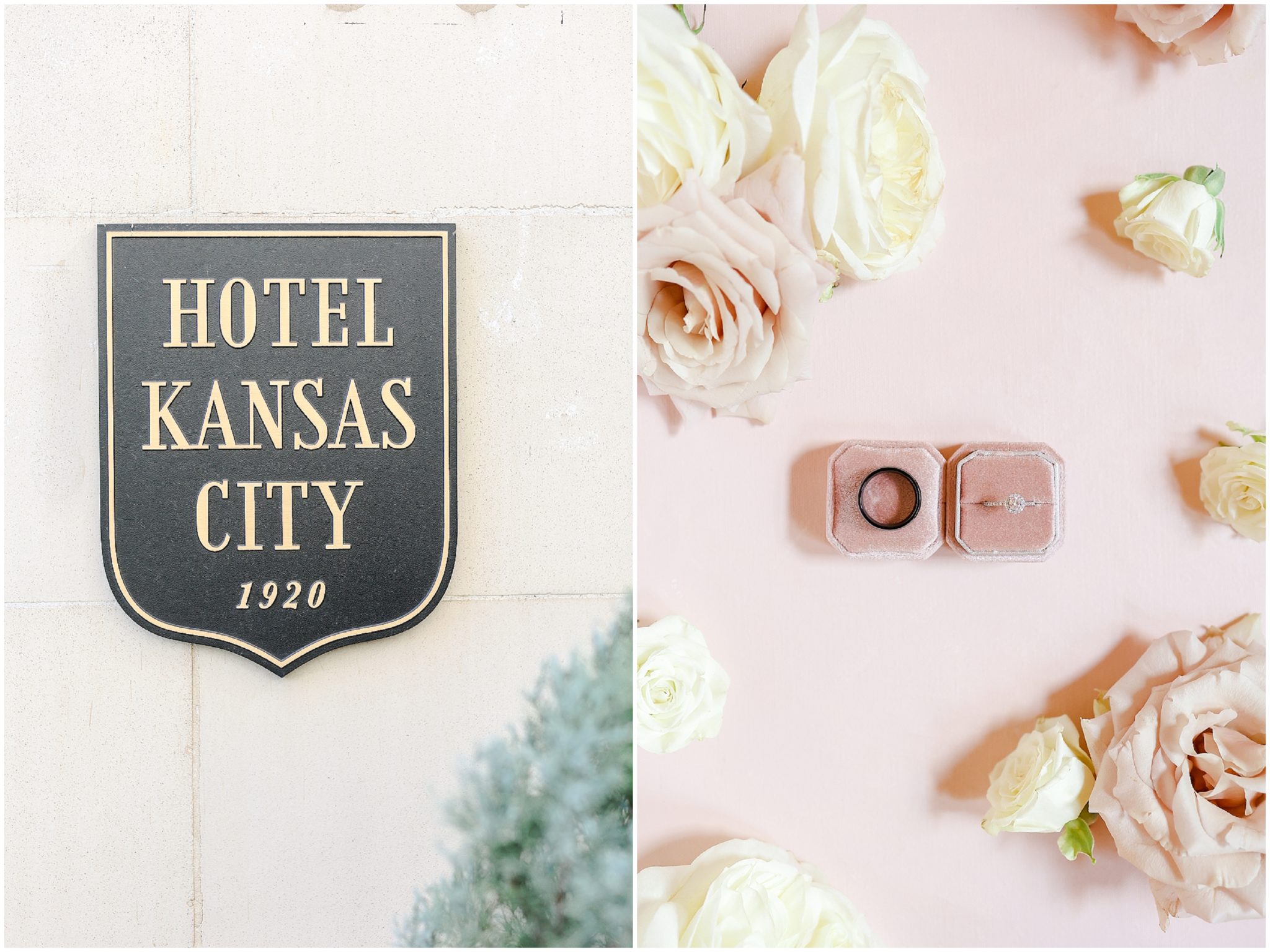 Hotel Kansas City Wedding Ceremony and Reception Molly & Austin www