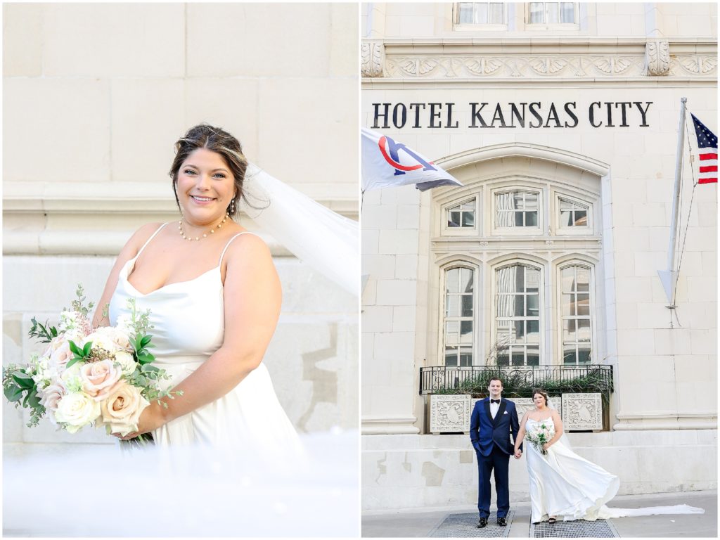 A Classic Luxury Wedding at Hotel Kansas City | Kansas Best Wedding Photographer | Wedding Ideas | Pink Flowers 