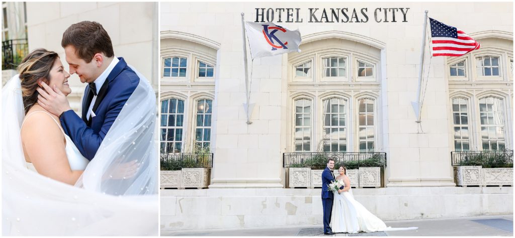 A Classic Luxury Wedding at Hotel Kansas City | Kansas Best Wedding Photographer | Wedding Ideas | Pink Flowers 