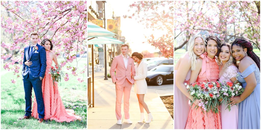 Overland Park and Loose Park Spring Wedding Photos | Unique Wedding with pink wedding dress and pink suit | spring wedding photos

2022 Year in Review | Mariam Saifan Photography 
Kansas City Wedding Photographer