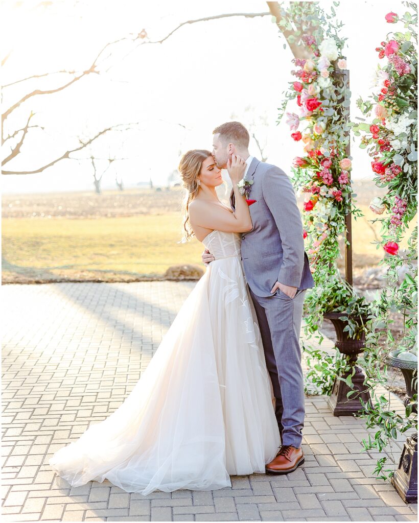 Happy Bride & Groom Wedding Photos | Kansas City | Spring Wedding Ideas | Brownstone Topeka Styled Shoot | Good Stuff China | Light and Airy Kansas City Wedding Photographer