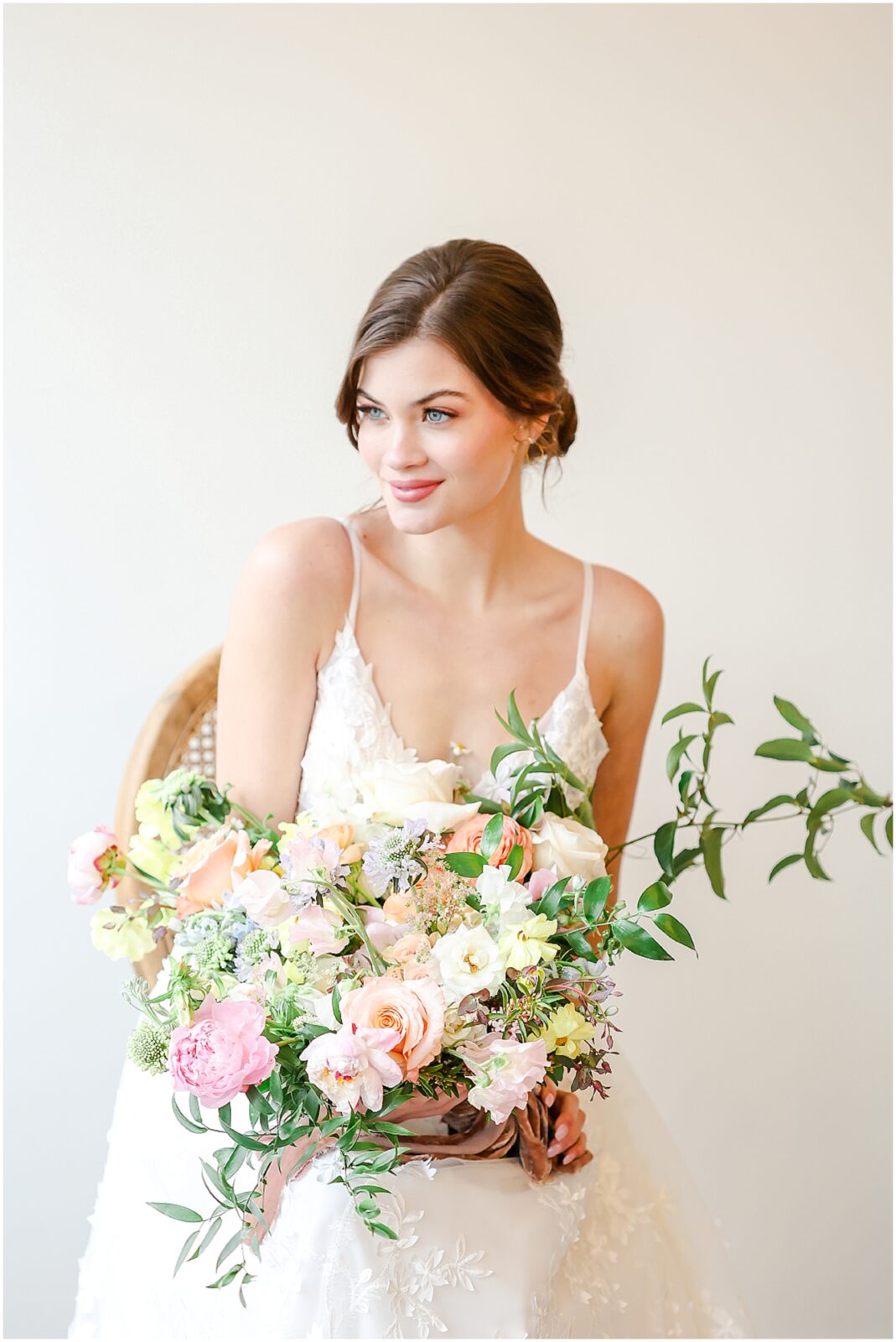 Beautiful Bridal Photo | Kansas City Wedding Photographer | Mariam Saifan Photography | Styled Shoots Kansas City | Spring Wedding Inspiration | Wedding Planner | Wedding Florist Wild Hill | Destination Wedding Photographer Miami STL Florida | Indian Weddings