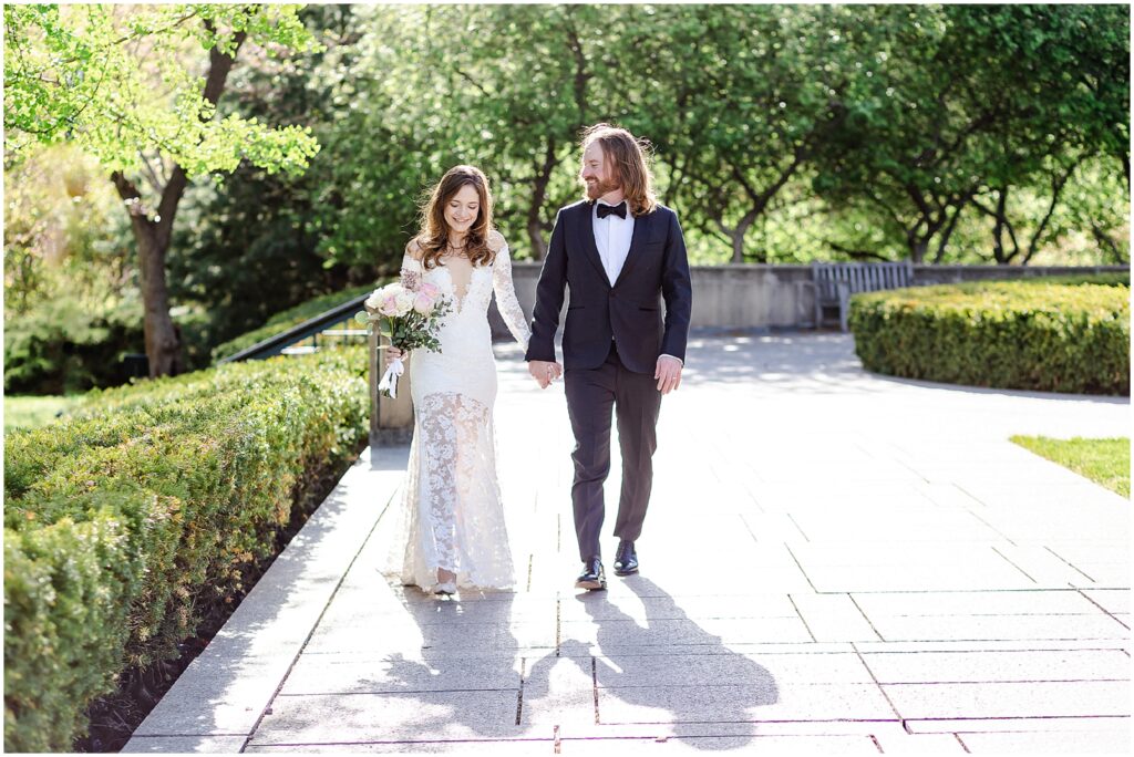 Kansas City Luxury Wedding Photos | Loews Kanasas City | WHere to Take Photos | Engagement Photographer | Olvie Lace Wedding Dress & Bella Belle Shoes