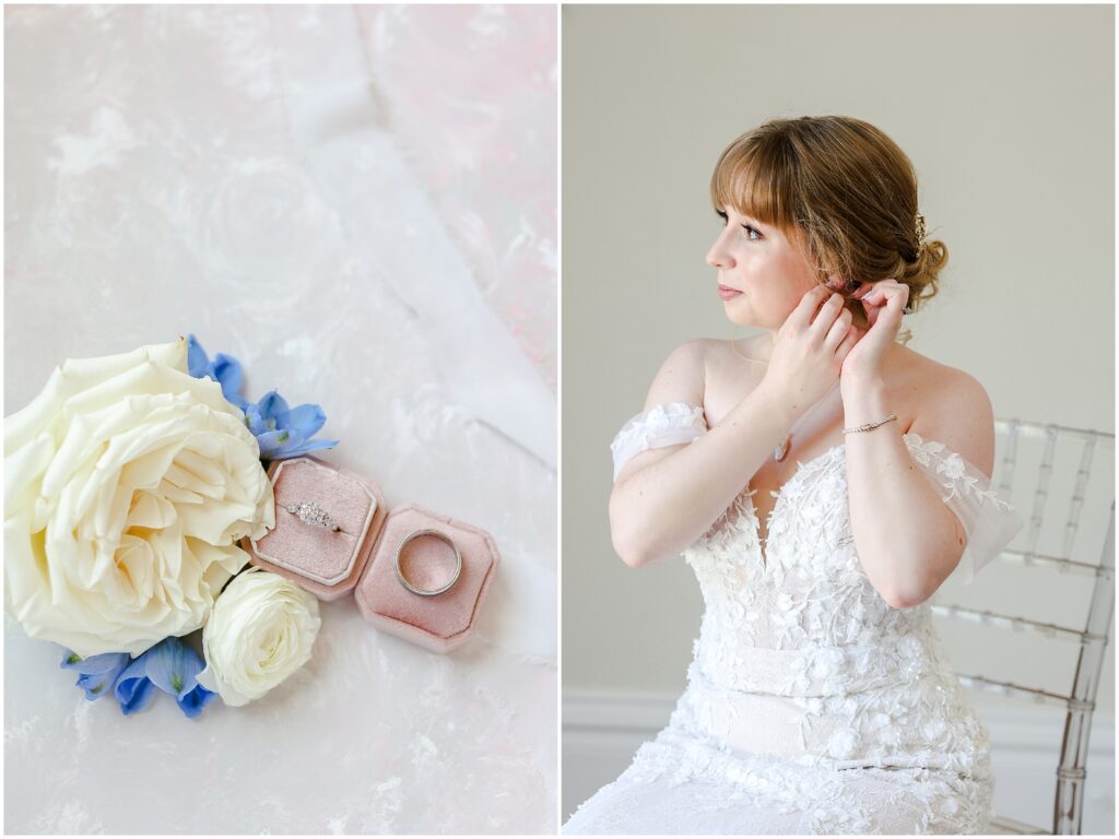 bride getting ready photos 