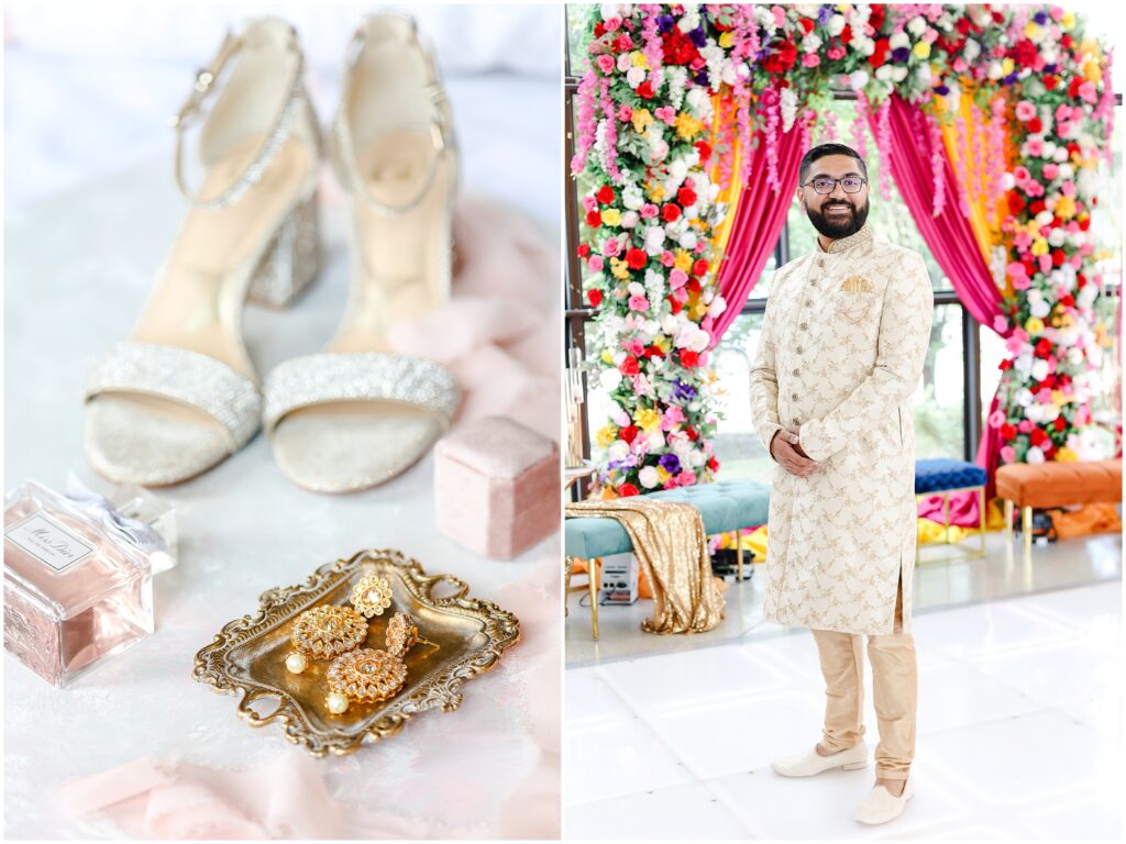 gorgeous indian wedding decorations at avent orangery in kansas city 