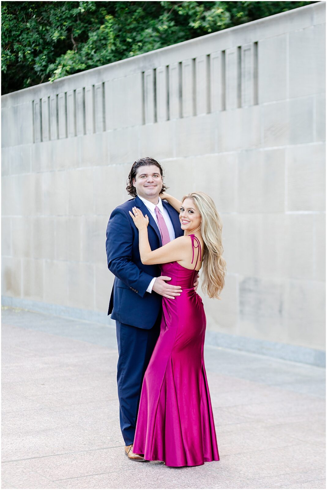 gorgeous wedding couple 