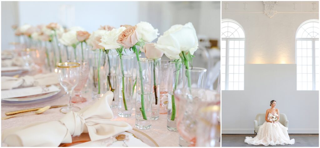 table rose decorations

Kansas City pink inspired wedding by Veil Events wedding planning at La Villa wedding venue in KC. Wedding Photography by Mariam Saifan Photography