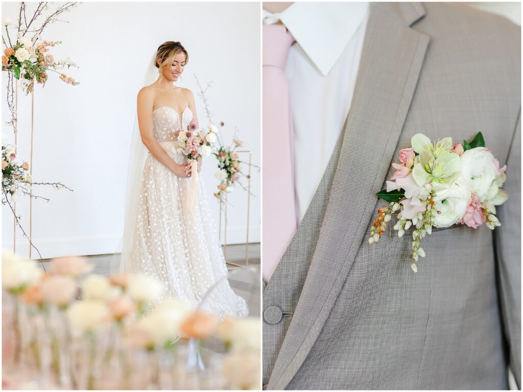 A Love Story in Pink: Veil Events' Kansas City Wedding at La Villa