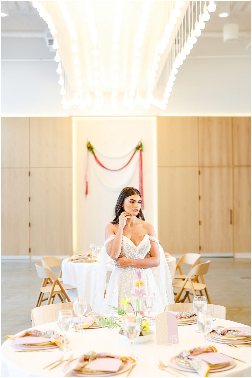 Solstice Floral Studio's exquisite florals in this retro-inspired KC wedding.