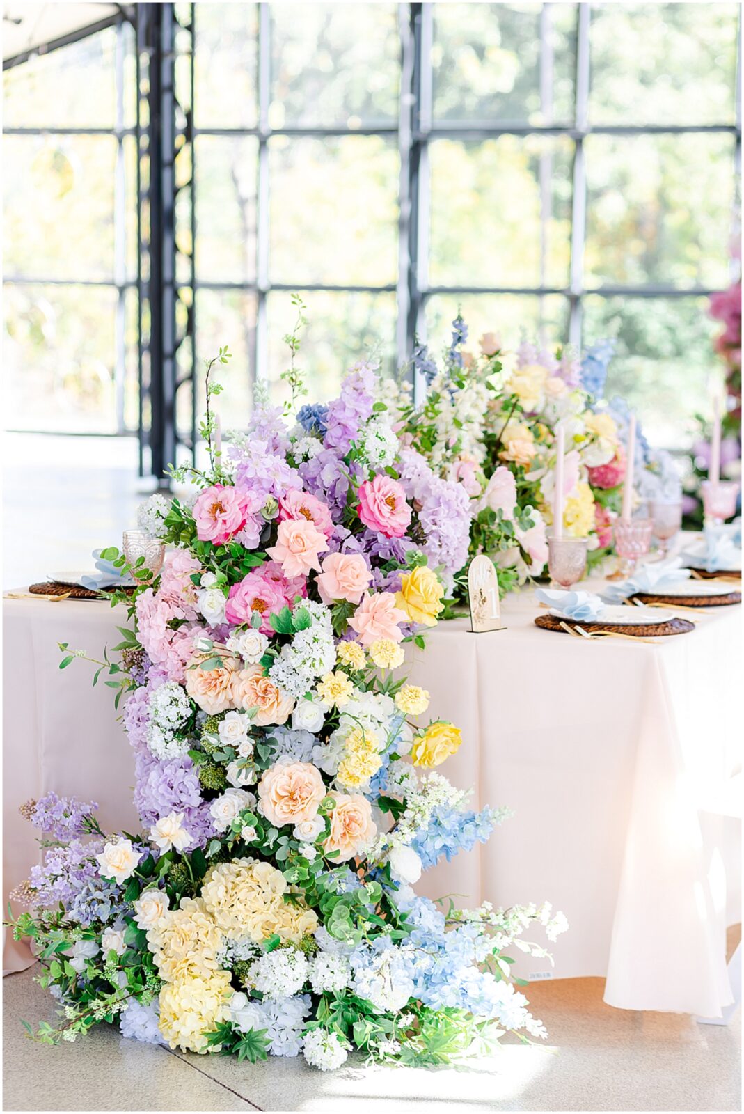 Wedding centerpieces ideas - wedding flower ideas - colorful wedding photography and floral - tablespace - wedding decor - Italian Styled Garden Wedding by Kansas City STL Florida 30A Wedding Photography Mariam Saifan Photography