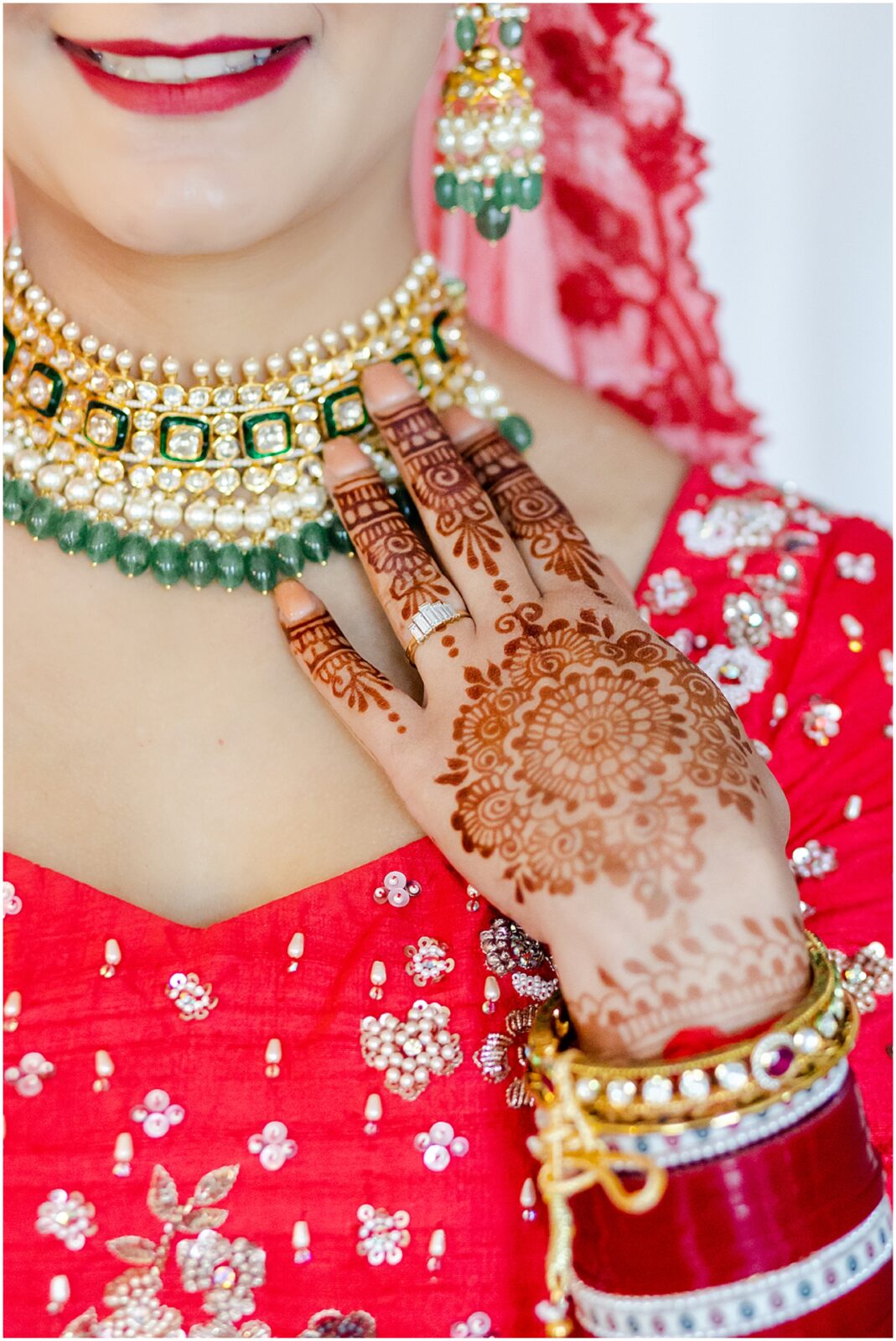 KC Wedding Photography - Indian Fusion Wedding - Red Sikh Indian Ceremony at Mildale Farms by Mariam Saifan Photography - luxury KC Weddings