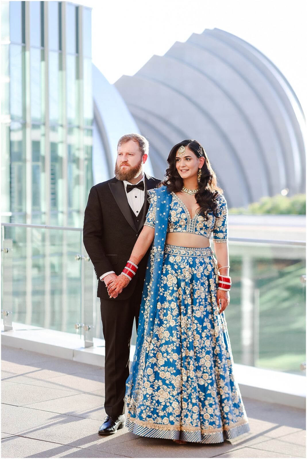 Indian Sikh Fusion Wedding Ceremony at Bardot, Loews, Kauffman Center - Luxury Wedding Photography by Mariam Saifan in Kansas City