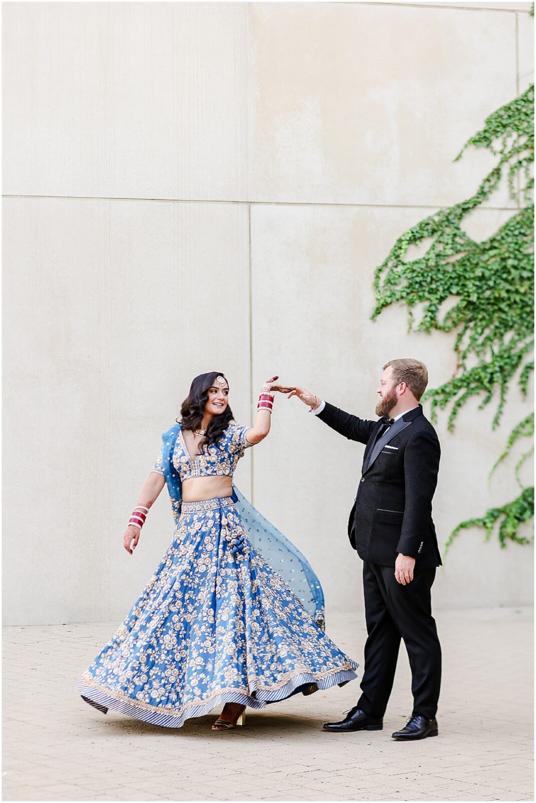 Indian Sikh Fusion Wedding Ceremony at Bardot, Loews, Kauffman Center - Luxury Wedding Photography by Mariam Saifan in Kansas City