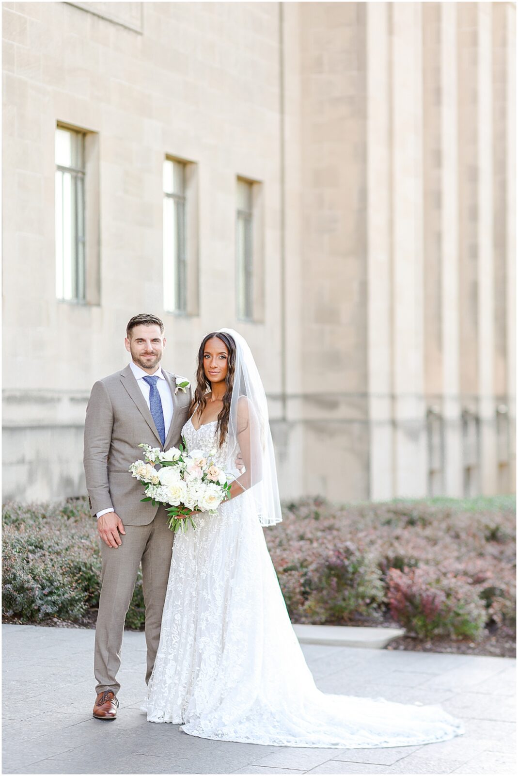 kansas city nelson atkins musem wedding photos