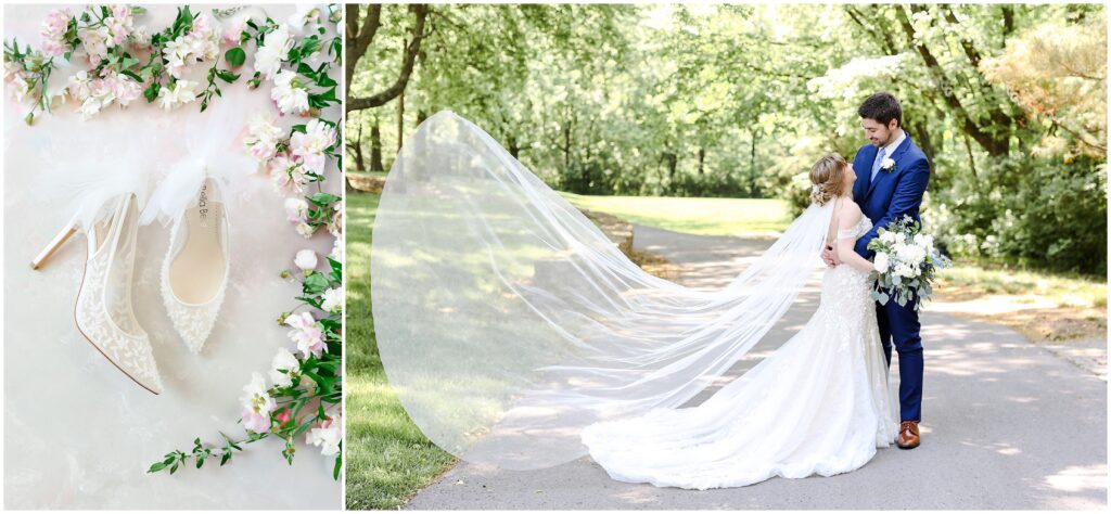 Hawthorne House Wedding Photography - White Flowers - Classic Wedding Photos - Kansas City Wedding Venue - Hawthorne - Luxury Wedding Photographer 