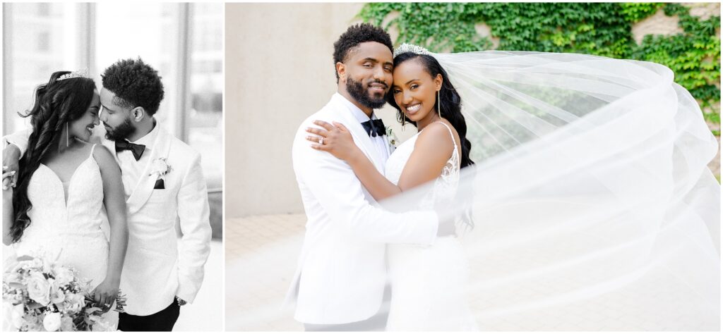 Ethiopian Black Wedding - POC Wedding Photographer - Epic Veil Photo - KC Film Photography - Wedding Photography Mariam Saifan 