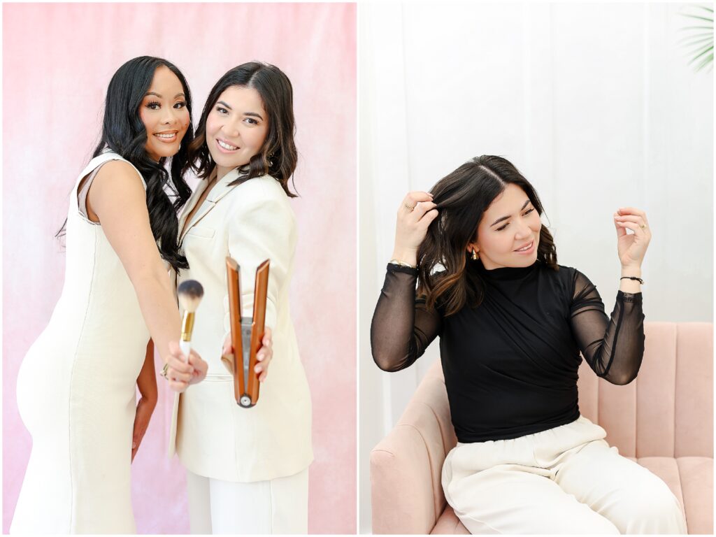 Branding Photography in Kansas City - Headshots - Glam Shots - Social Media Photos for Branding - Branding Styled Shoot - Business Photos - KC Overland Park Wedding & Branding Photographer Mariam Saifan Photography