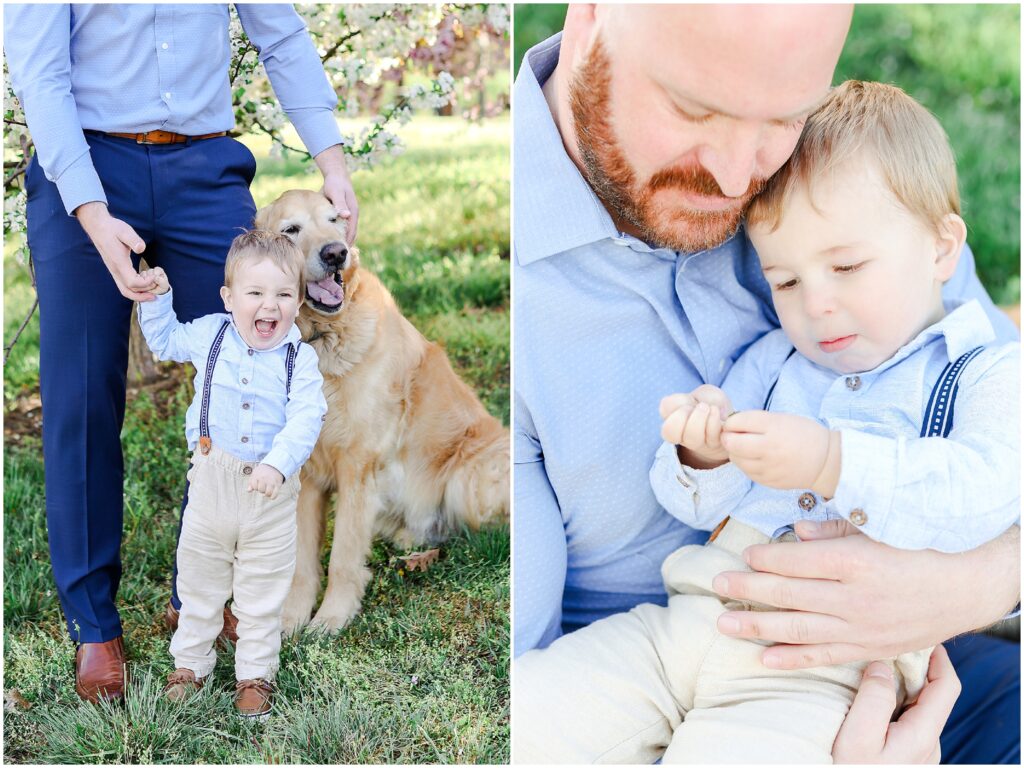 happy baby family photographer 