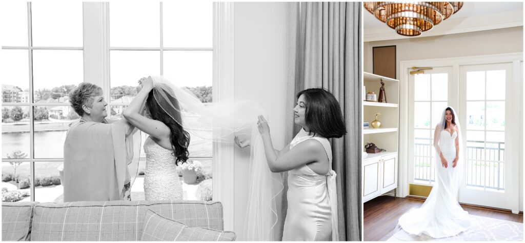 bride getting ready