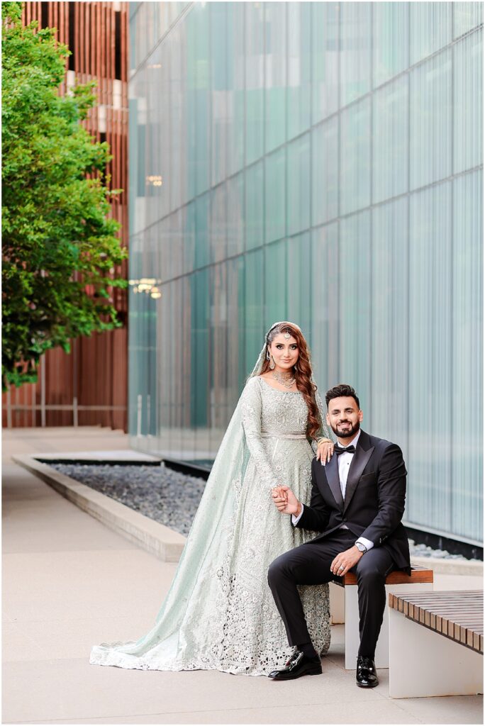 Pakistani South Asian wedding portraits at Overland Park Marriott Kansas City – Kansas City Desi wedding photographer