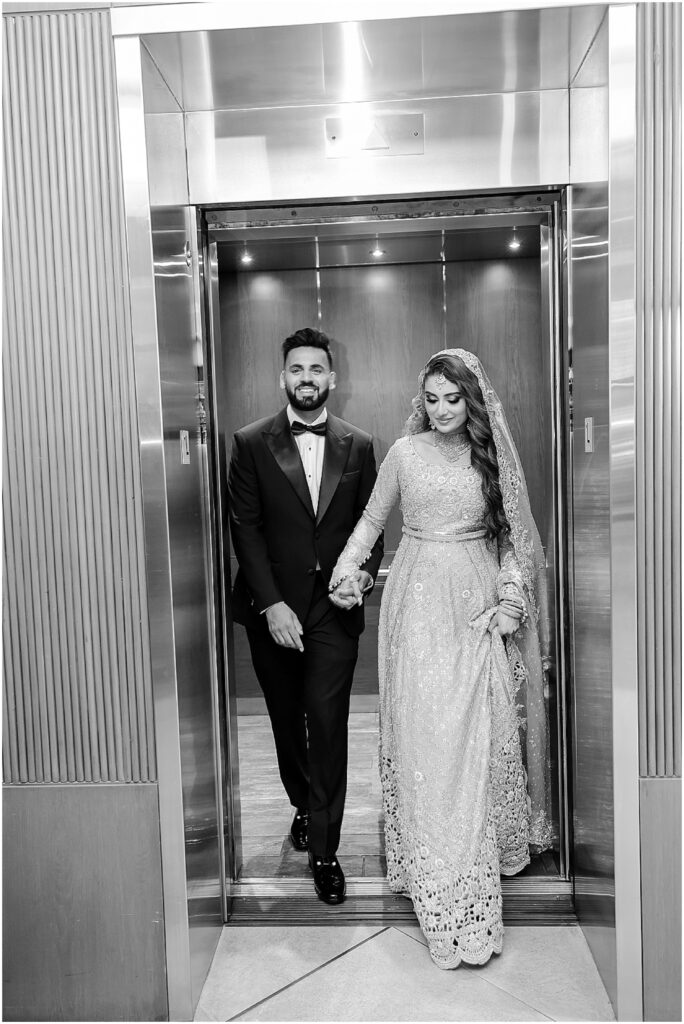 Pakistani groom at his valima wedding reception in Kansas City – South Asian wedding photography