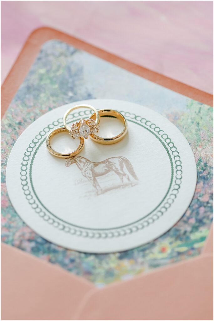 wedding ring and details