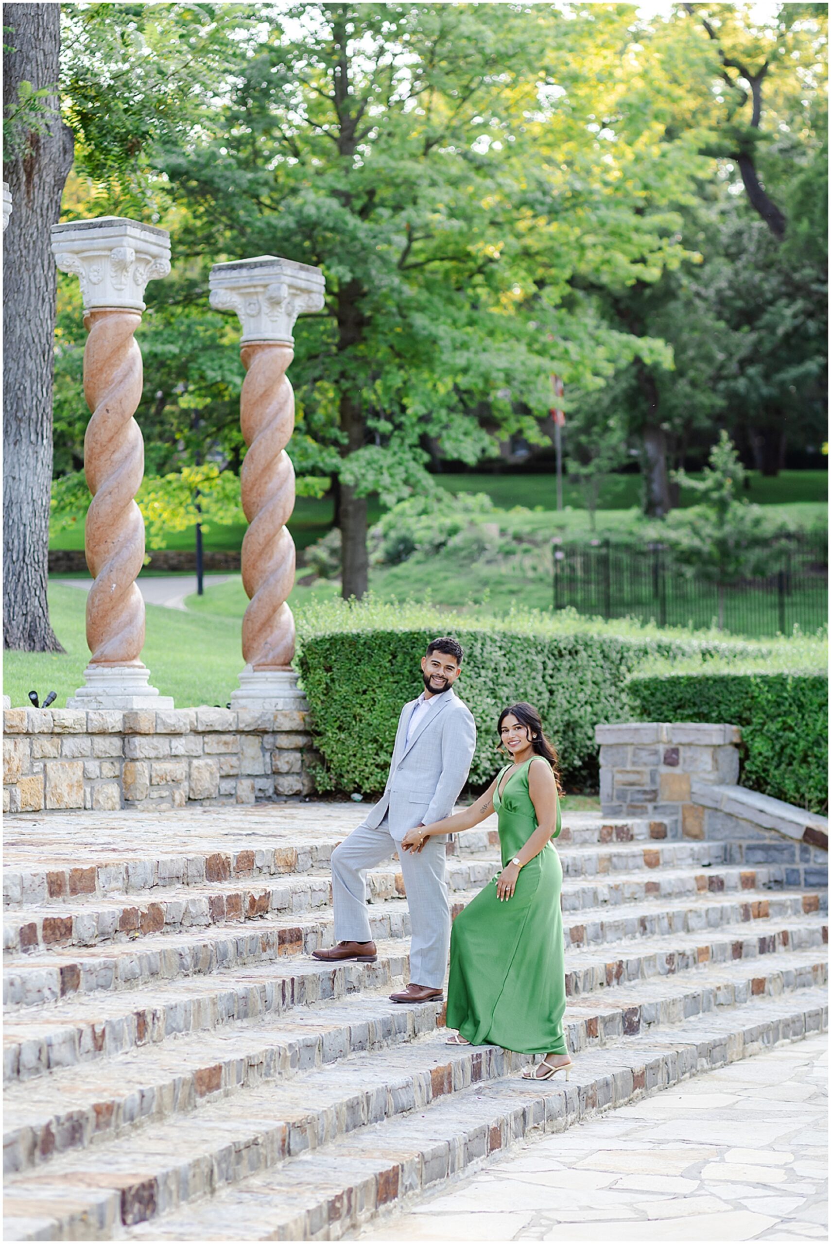 romantic kansas city engagement session - young and youthful photos - new style wedding modern photography - fusion indian wedding photography - stl - kc - arkansas 