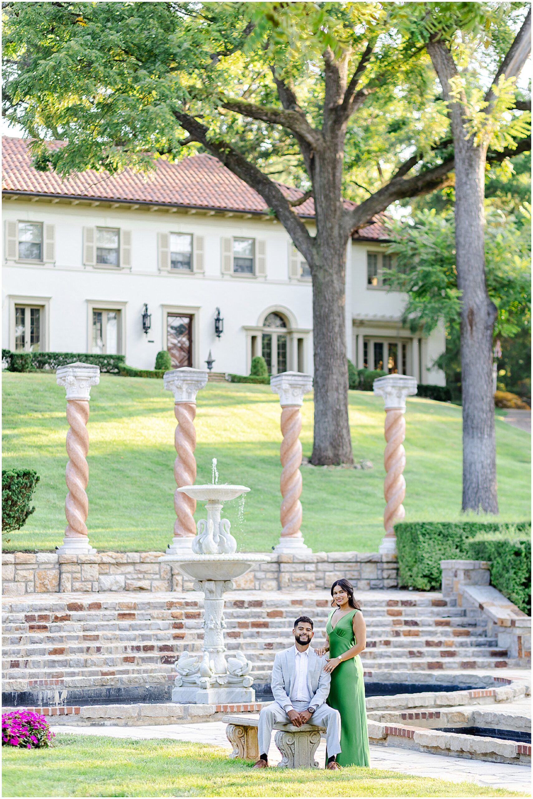 romantic kansas city engagement session - young and youthful photos - new style wedding modern photography - fusion indian wedding photography - stl - kc - arkansas 