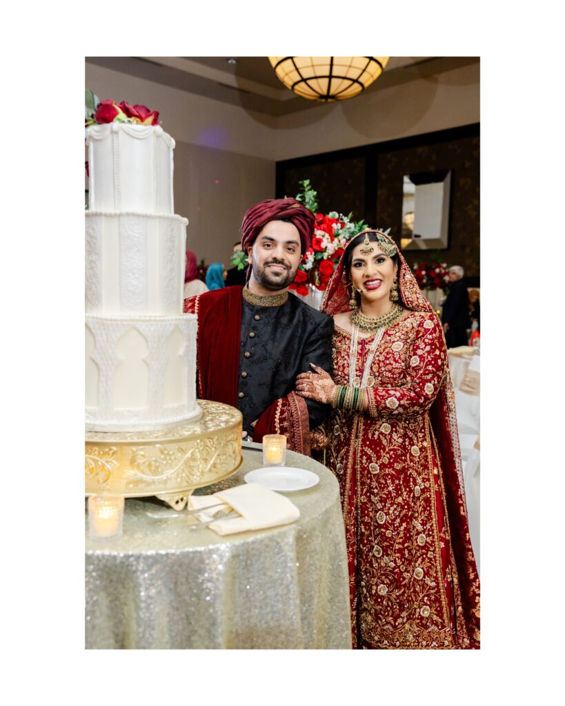 Pakistani South Asian Indian Wedding Photos - Reception in Kansas City at Overland Park Sheraton - Red Wedding Dress - Walima - Rukhsati - Photo & Video - Photography Kansas City