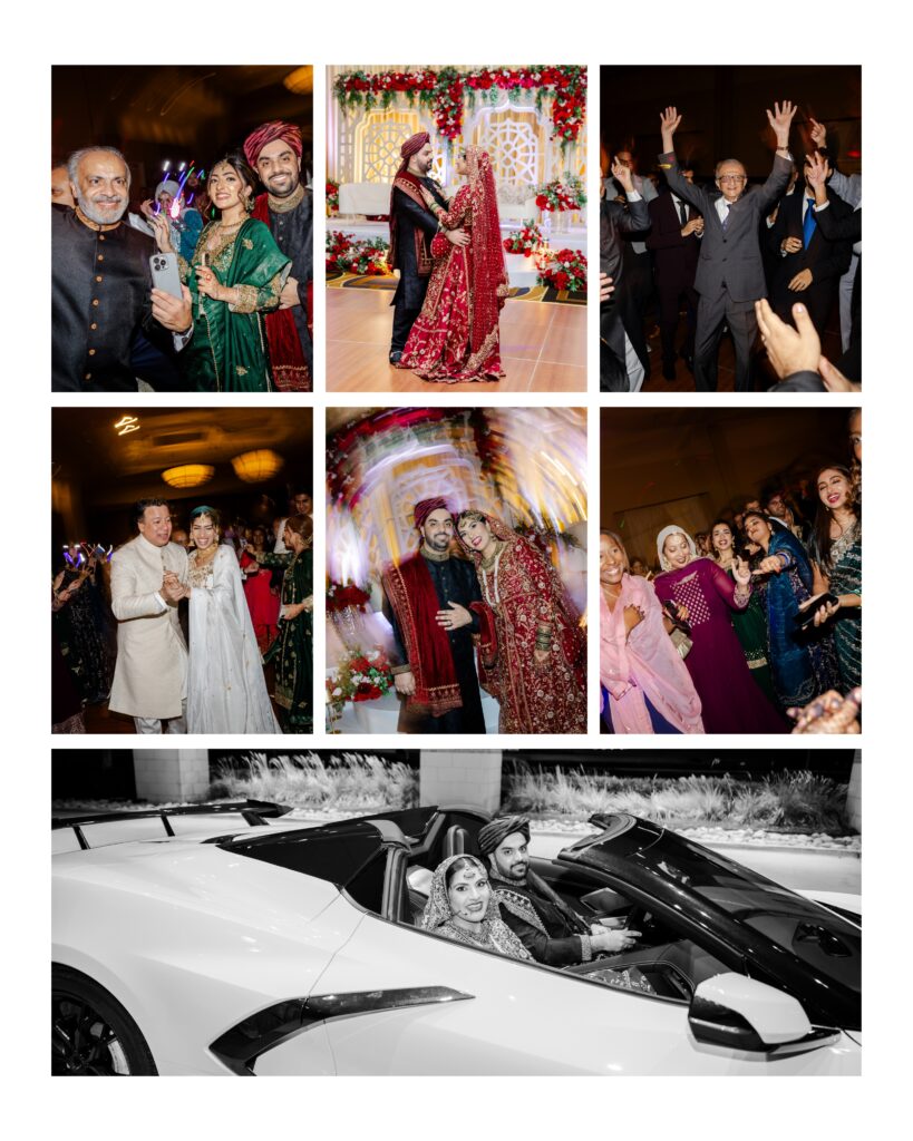 Pakistani South Asian Indian Wedding Photos - Reception in Kansas City at Overland Park Sheraton - Red Wedding Dress - Walima - Rukhsati - Photo & Video - Photography Kansas City