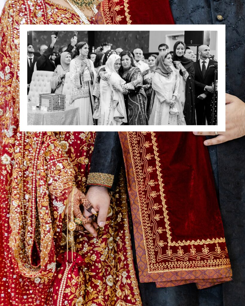 Pakistani South Asian Indian Wedding Photos - Reception in Kansas City at Overland Park Sheraton - Red Wedding Dress - Walima - Rukhsati - Photo & Video - Photography Kansas City